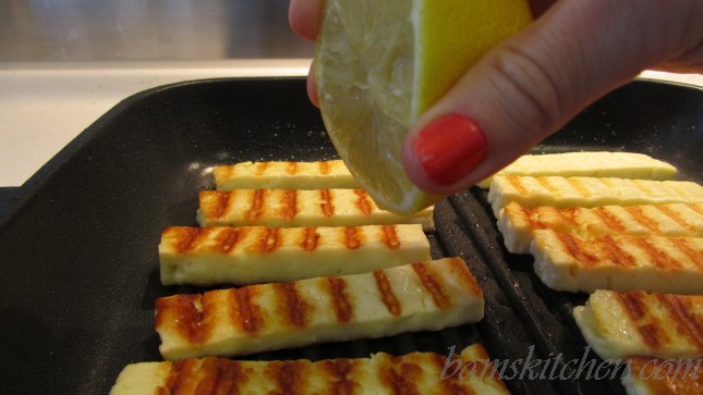 Grilled Halloumi Cheese