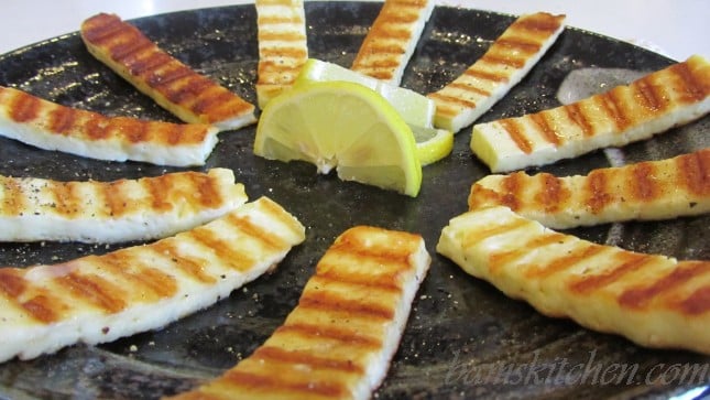 Grilled Halloumi Cheese