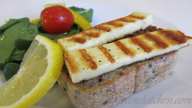 Grilled Halloumi Cheese