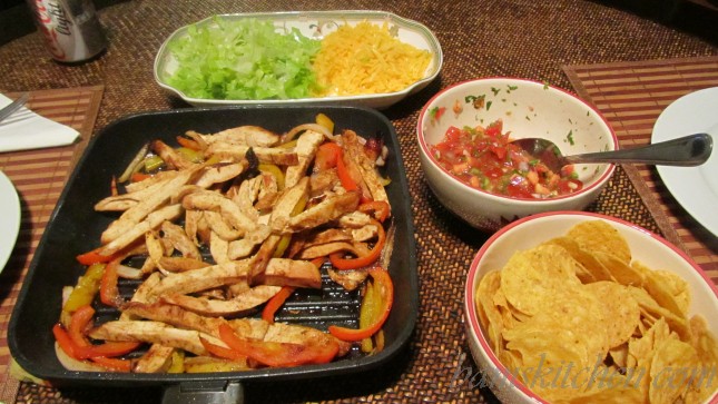 Grilled Chicken Fajitas