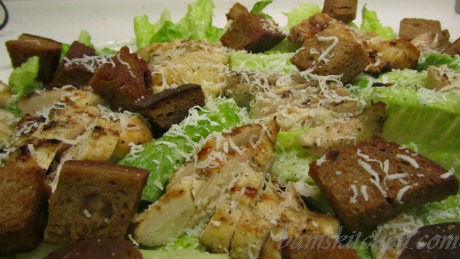 Grilled Chicken Caesar Salad