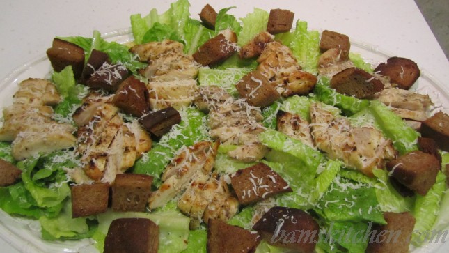 Grilled Chicken Caesar Salad