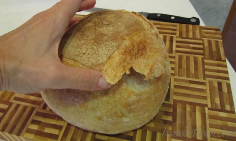 Bam's Bread Bowl Chicken Noodle Soup