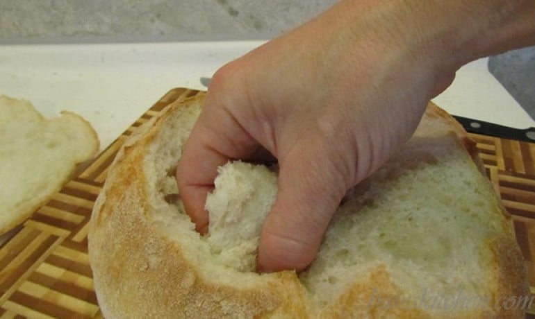 Bam's Bread Bowl Chicken Noodle Soup