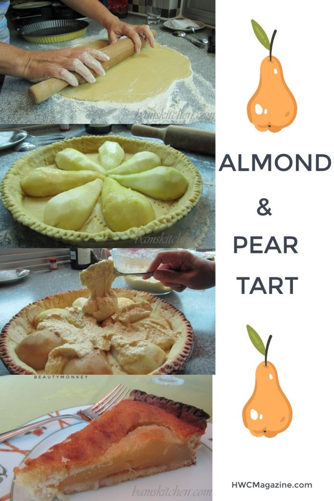 Pear and Almond Tart / https://www.hwcmagazine.com