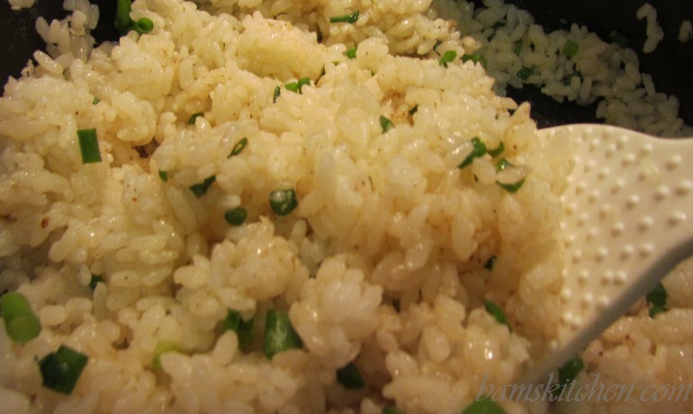 Japanese Crispy Rice Onigiri