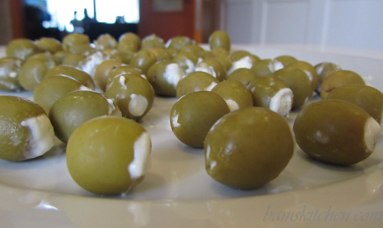 Fried Stuffed Olives