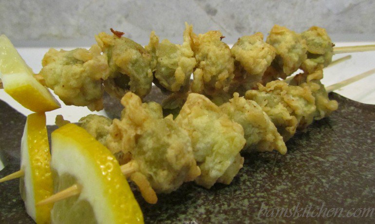 Fried Stuffed Olives