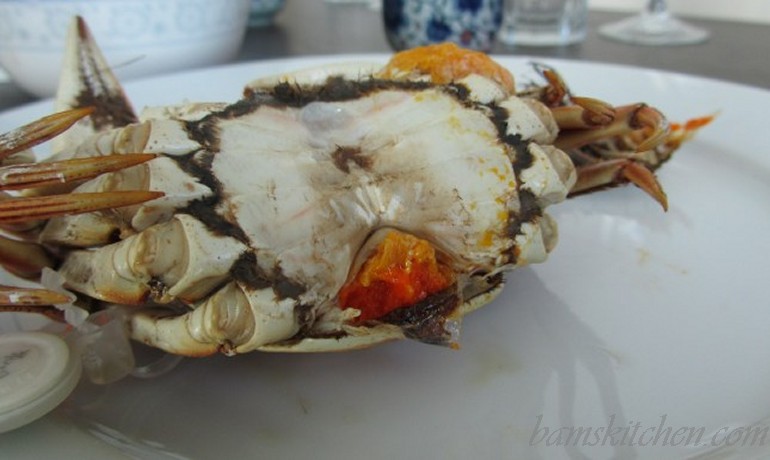 Steamed Shanghai hairy crab