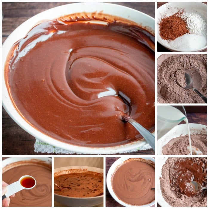 Step by Step how to make chocolate pudding in the microwave.