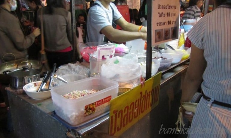 Snack and street foods of Thailand