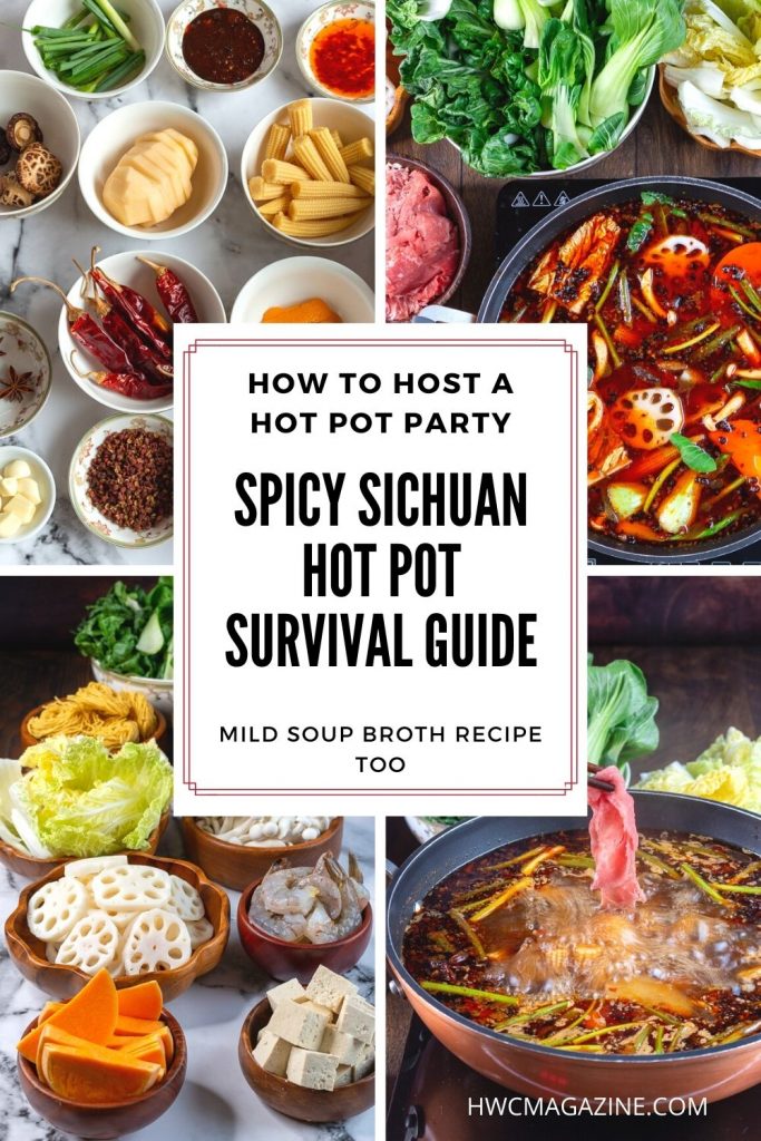 Spicy Sichuan Hot Pot [Mild Broth Recipe Included] - Healthy World Cuisine