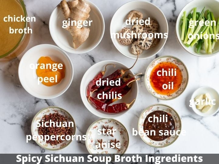 Sichuan Hot Pot, Recipe