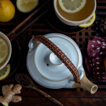 Tranquil Lemon Ginger Tea / https://www.hwcmagazine.com