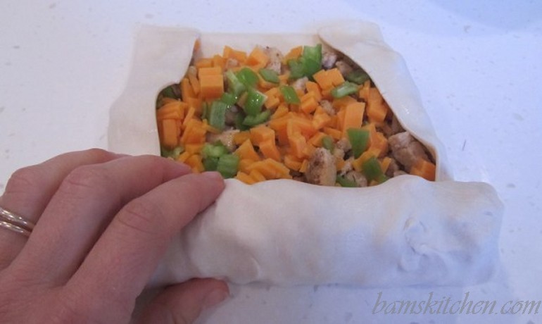 The texan style egg roll