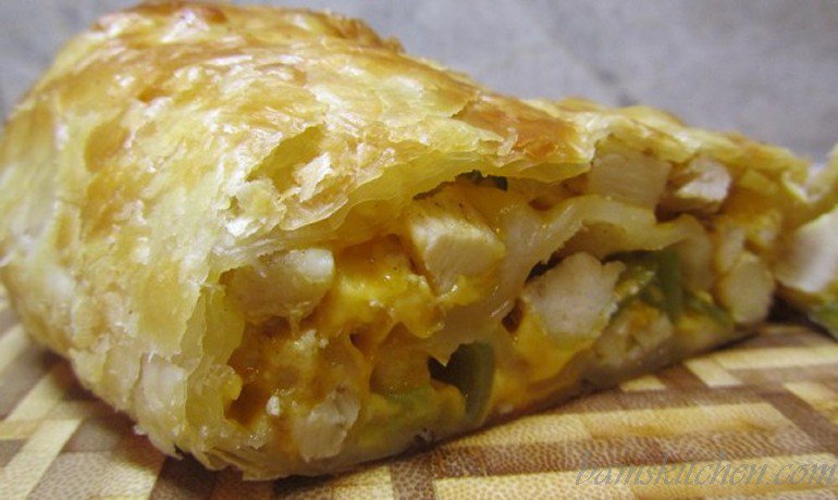 The Texan style Egg roll