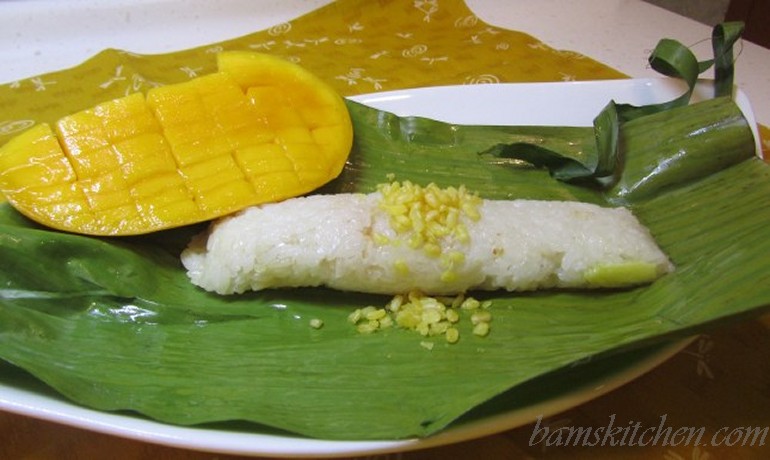 Tropical Banana Leaf Wrapped Coconut fish and sumans