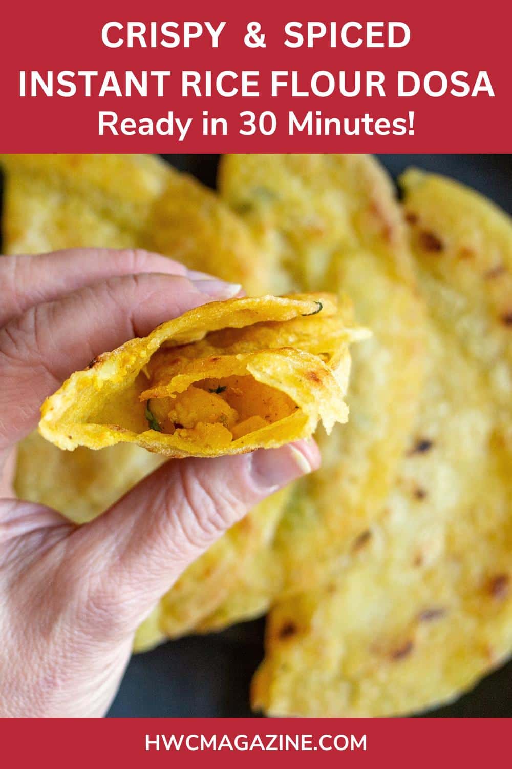 Instant Rice Flour Dosa (Gluten Free) Healthy World Cuisine