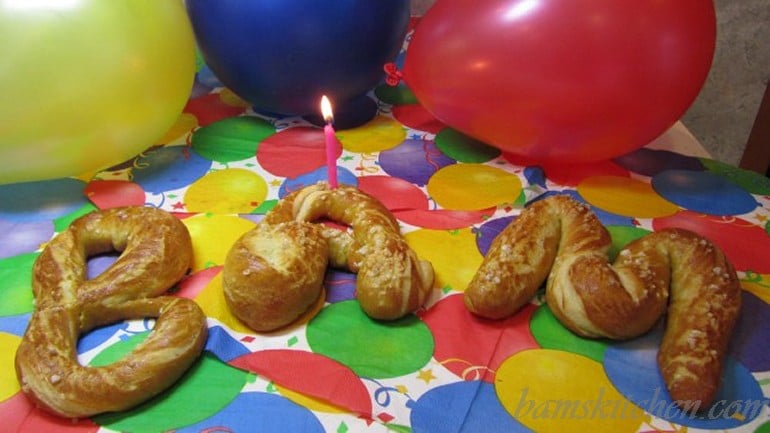 Bamiversary bavarian pretzels