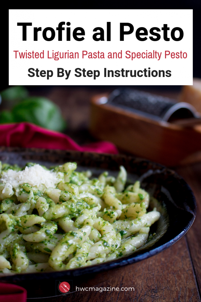 Trofie al Pesto Healthy World Cuisine