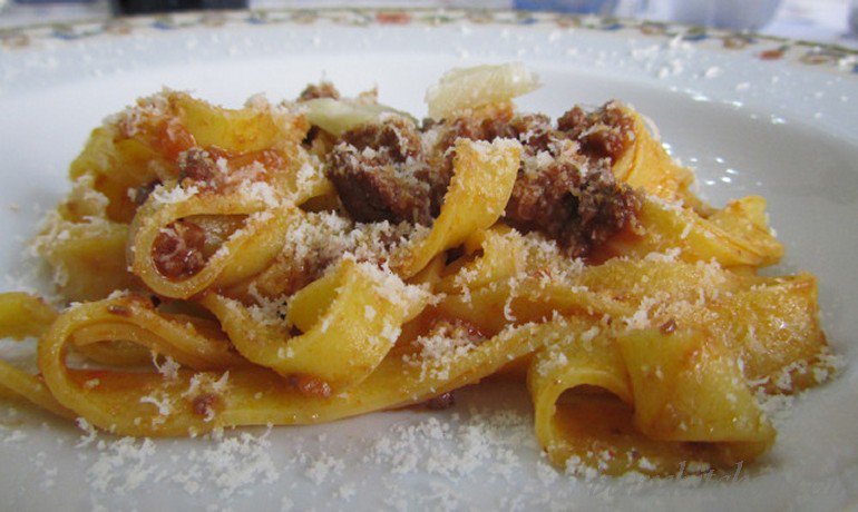 Tagliatelle alla bolognese