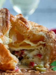 Savory Baked Brie in Puff Pastry Healthy World Cuisine