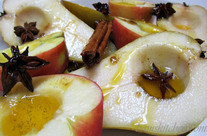 Asian Spiced Pears/ Healthy World Cuisine