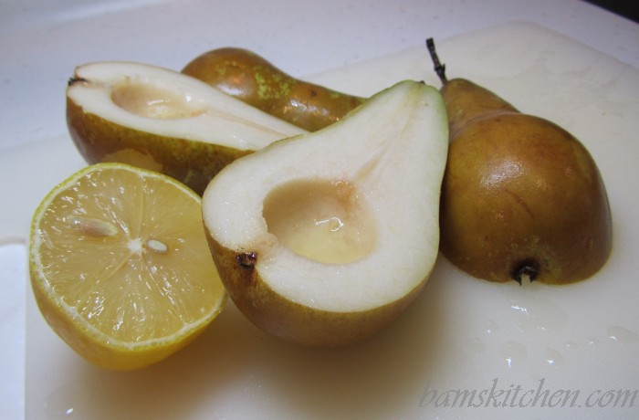 Asian Spiced Pears