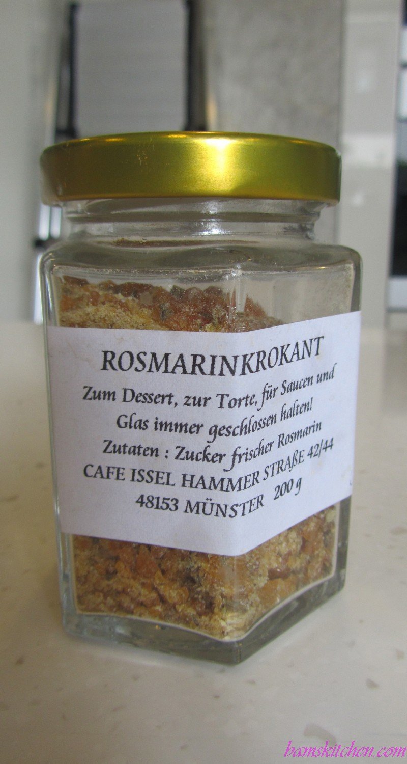 German Rosemary Sugar