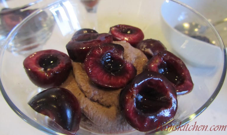Drunken Cherry Cheesecake