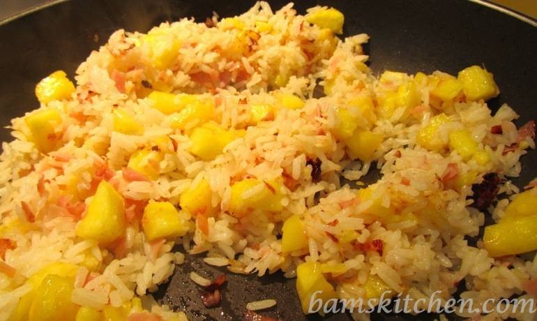 Hawaiian Luau Rice