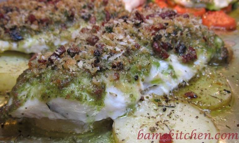 Grouper Basilico e Olio