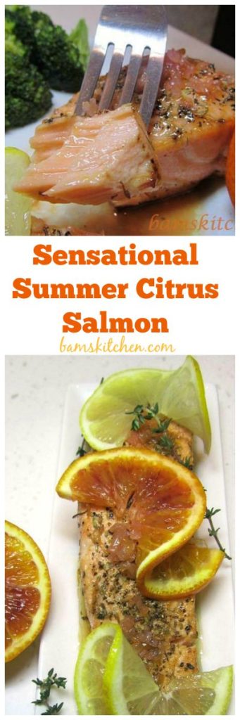 Sensational Summer Citrus Salmon / https://www.hwcmagazine.com