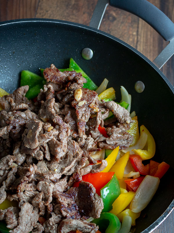 Beef and Peppers with Black Bean Sauce / https://www.hwcmagazine.com