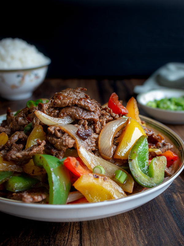 Beef and Peppers with Black Bean Sauce / https://www.hwcmagazine.com