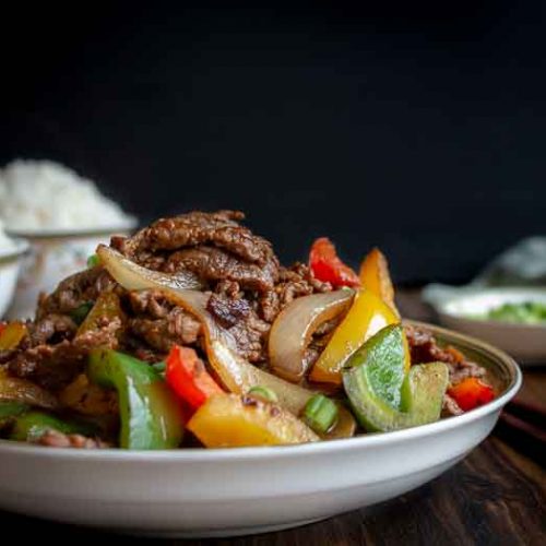 Beef and Peppers with Black Bean Sauce / https://www.hwcmagazine.com