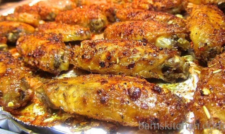 Super Easy Baked Wing Dings