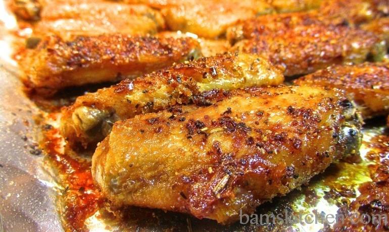 Super Easy Baked Wing Dings