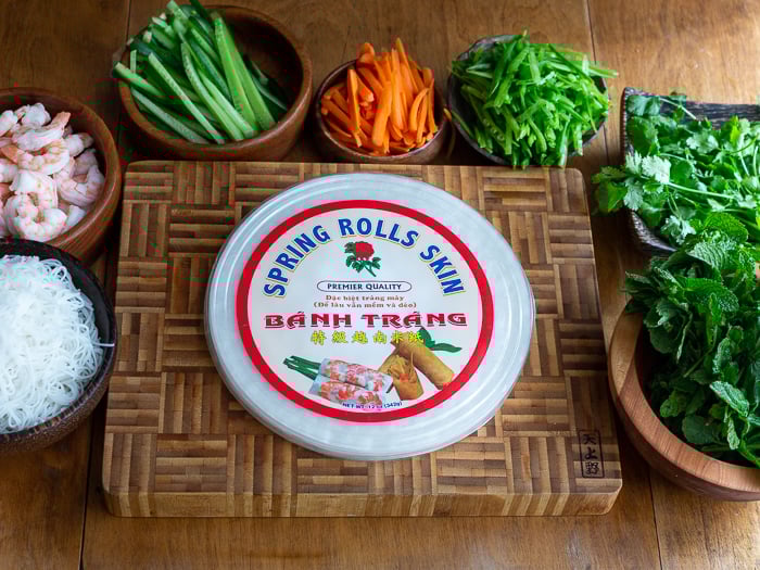 All items ready in place. Mise en place. 