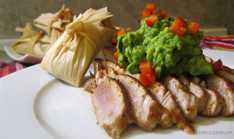 TEX MEX AHI with Cheesy Rice Tamale_IMG_8455