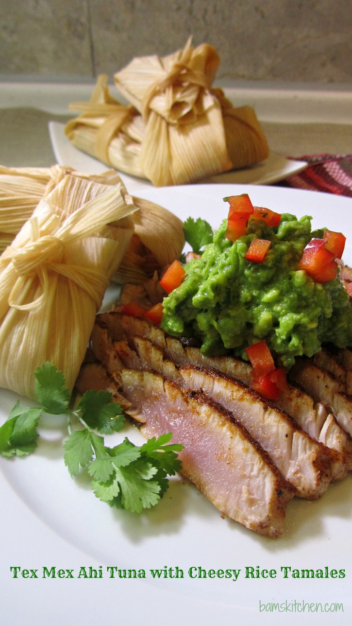 TEX MEX AHI with Cheesy Rice Tamale_IMG_8460