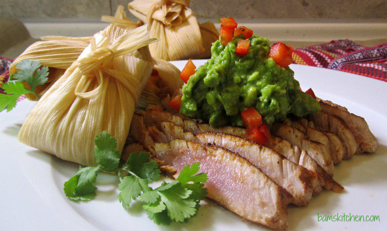 TEX MEX AHI with Cheesy Rice Tamale_IMG_8462