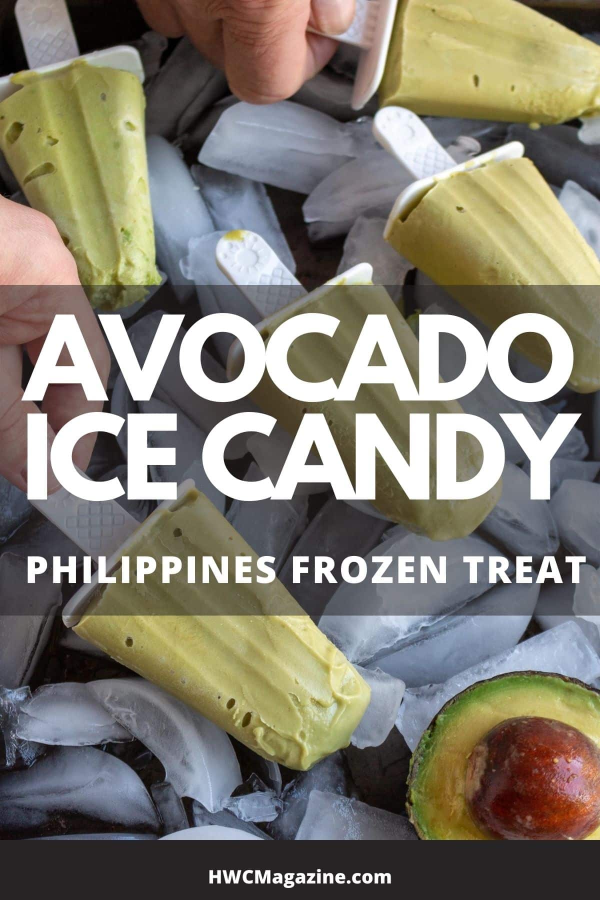 Avocado Ice Candy Healthy World Cuisine