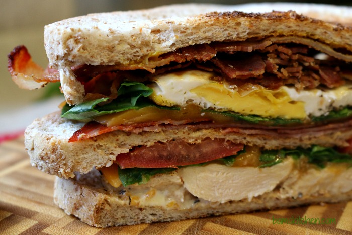 Triple Decker Sammie-Healthy World Cuisine