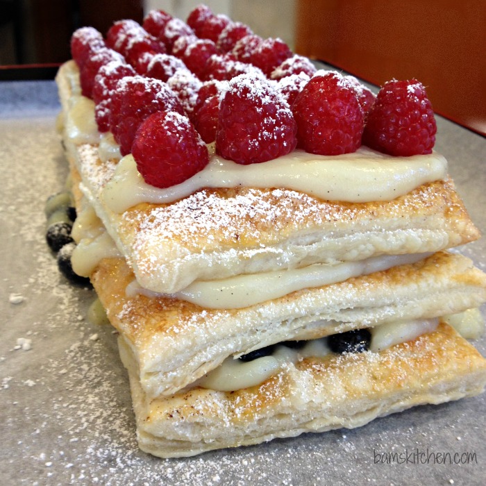 Berry and Peach Pudding Tart - Healthy World Cuisine