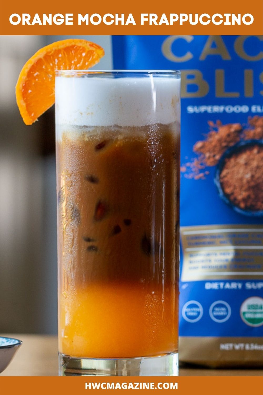 Iced Bumblebee Coffee (Coffee and Orange Juice) Healthy World Cuisine