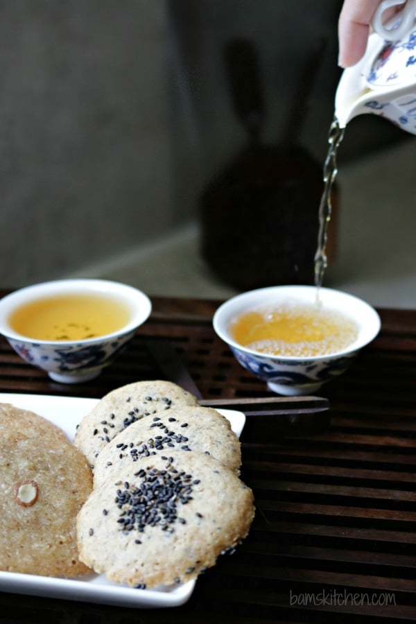 Chewy Black Sesame Cookies_Bams' Kitchen