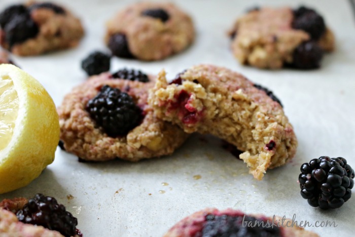 Blackberry Lemon Drop Biscuits-Healthy World Cuisine