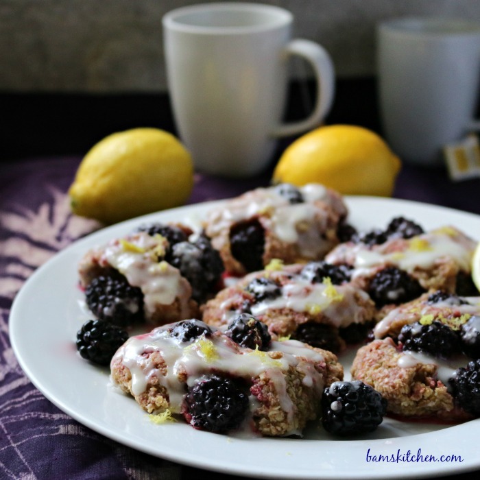 Blackberry Lemon Drop Biscuits-Healthy World Cuisine.com