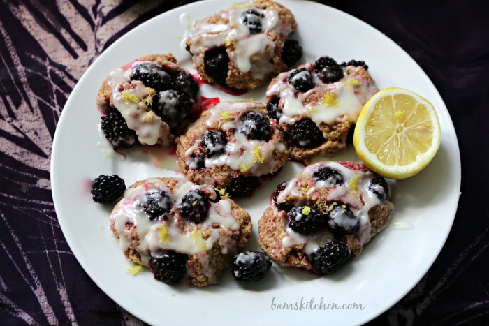 Blackberry Lemon Drop Biscuits-Bams Kitchen